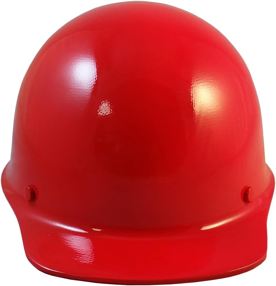 Texas America Safety Company Custom Skullgard Large Cap Style Hard Hat Brim, Jumbo Size Safety Hard Hat Shell with 4 Point Ratchet Suspension, Work Hats for Large Men with Tote ()