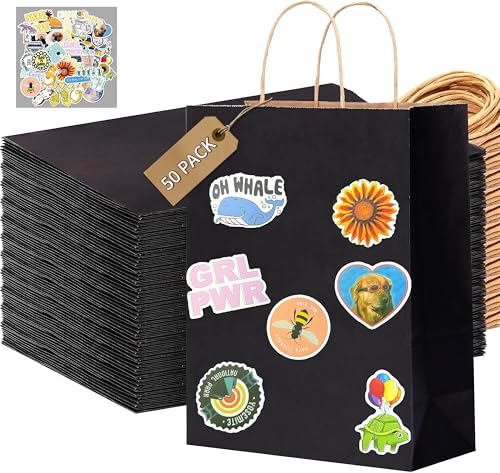 Sacs cadeaux en vrac pour événements et mariages avec stickers élégants