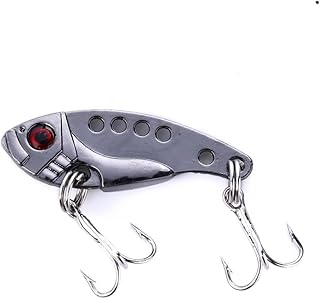 INOOMP 4pcs Fishing Baits Bass Lures Fishing Lures for Bass Fishing Gear Bass Fishing Lures Fishing Hard Bait Lure Bait Vib Striped Bass Fixture 3g Bass Lure Fishing Bait