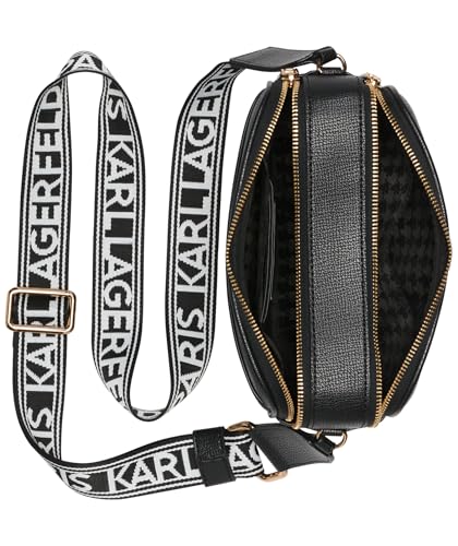 Image of KARL LAGERFELD Women's Maybelle Solid Crossbody With Logo