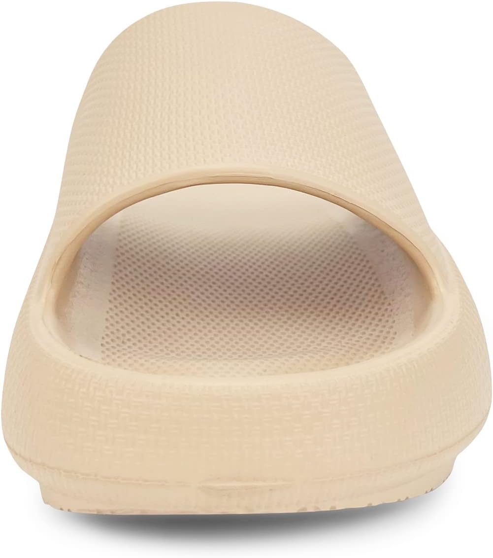 incarpo Slides for Women Pillow Slippers Ultra-Soft Non-Slip Indoor Shower Shoes Ultimate Comfort with Ultra-Cushioned Thick Sole 11 Beige image 5 of 7 B0B88DXVWT