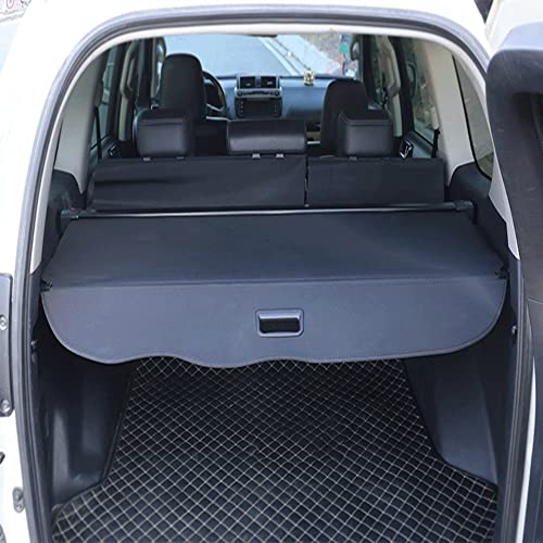 Cubierta de carga retráctil para evitar miradas en maletero de Toyota Prado 3