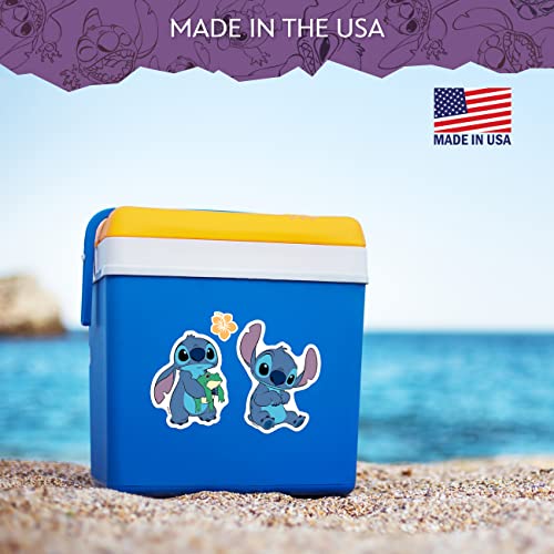 Disney Lilo And Stitch Decals - Set Of 9 Lilo And Stitch Stickers For Kids And Adults - Vinyl Decals For Laptop, Tumbler, Water Bottle, Vehicles - Licensed Disney Stickers #TOP6