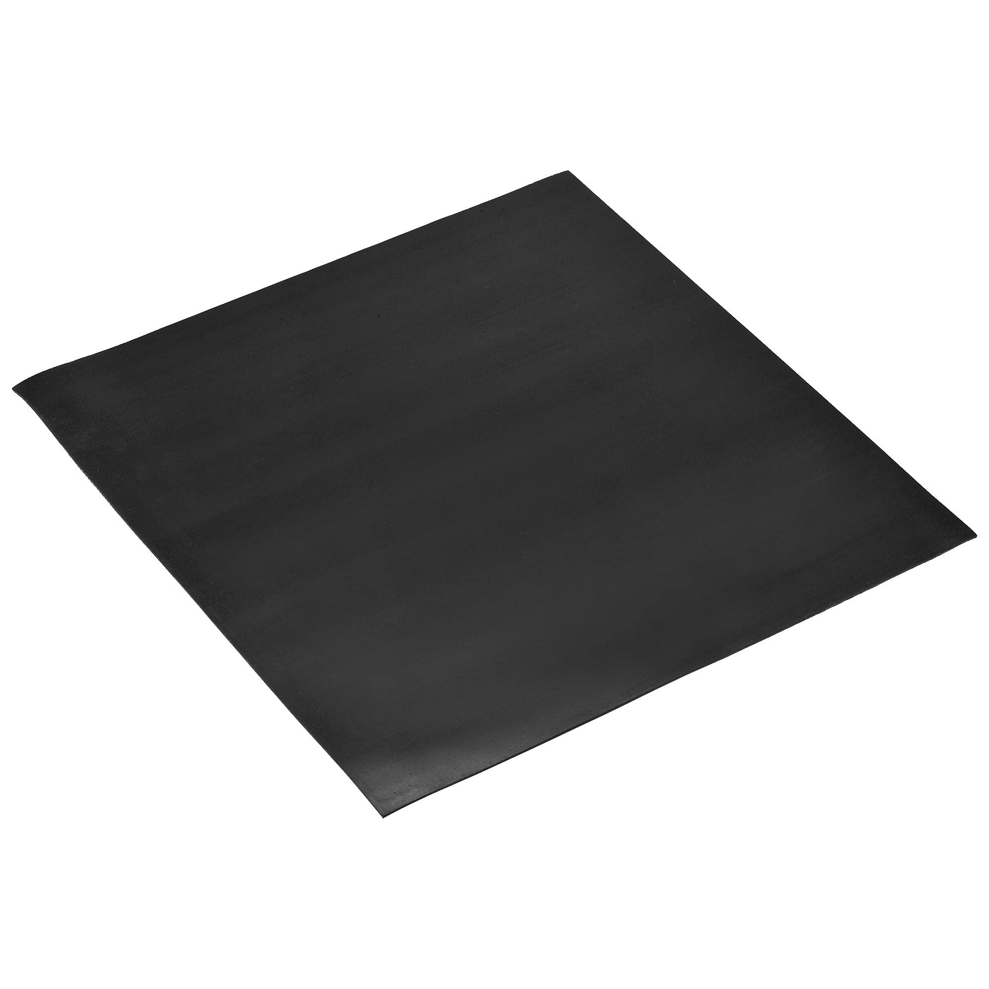 Buy sourcing Rubber Sheet Shock Absorption ket 6x6inch 0.06in Black for