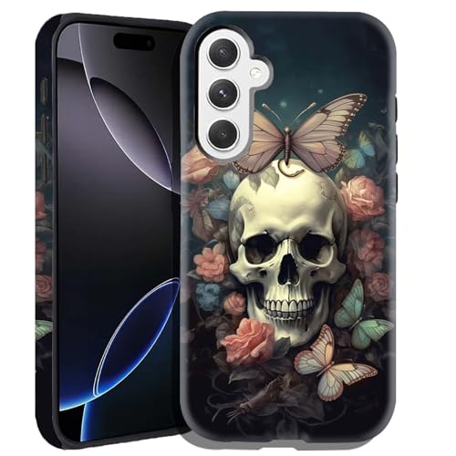 DHEEBFWE Samsung Galaxy A16 5G 6.7C`pϋvیP[X d\ PC + TPU h~ Ռz 2-in-1 tveNVA̓W̉