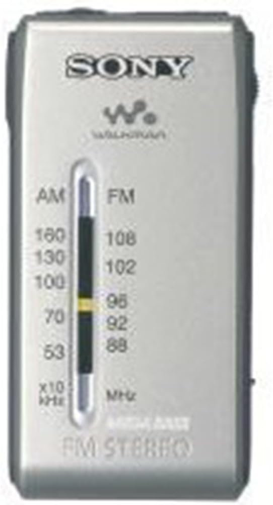 Sony SRF-S84 FM/AM Radio Walkman - Silver