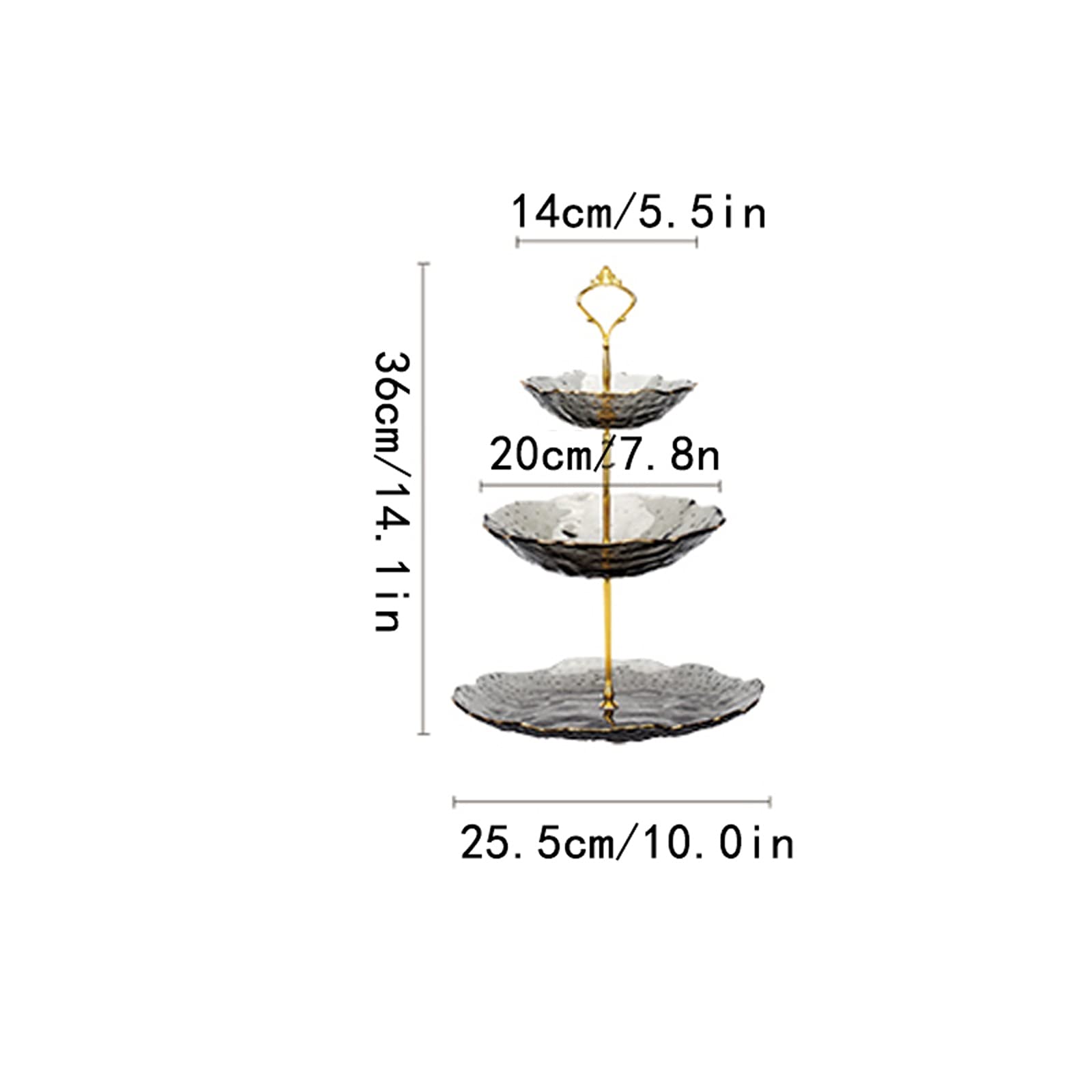 Cesto di frutta a 3 livelli per piano di lavoro con supporto in legno. Elegante cesto di frutta per frutta, verdura, snack e dessert, Bianco | Leroy Merlin Cesto di frutta a 3 livelli per piano di lavoro con supporto in legno. Elegante cesto di frutta per frutta, verdura, snack e dessert, Bianco | Leroy Merlin