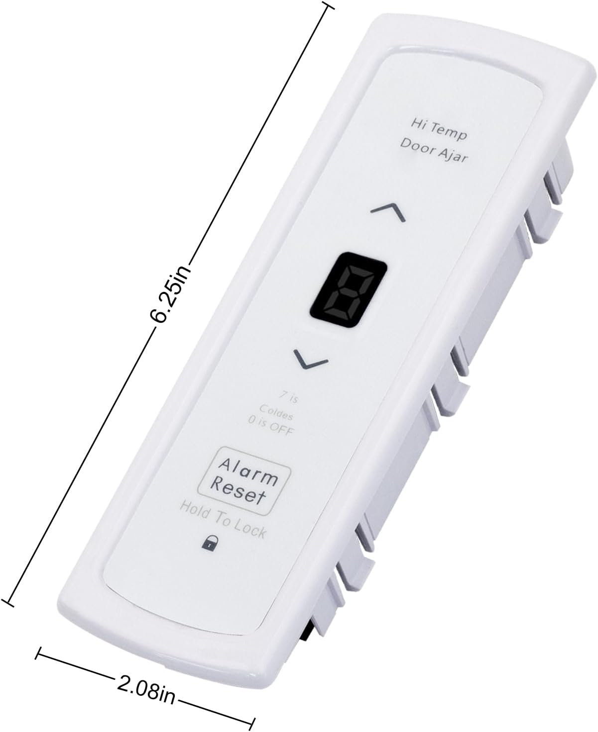 297370600 Freezer Electronic Control Board Compatible with Frigidaire, Crosley Refrigerator User Control Display Board Assembly 297366100 297241800