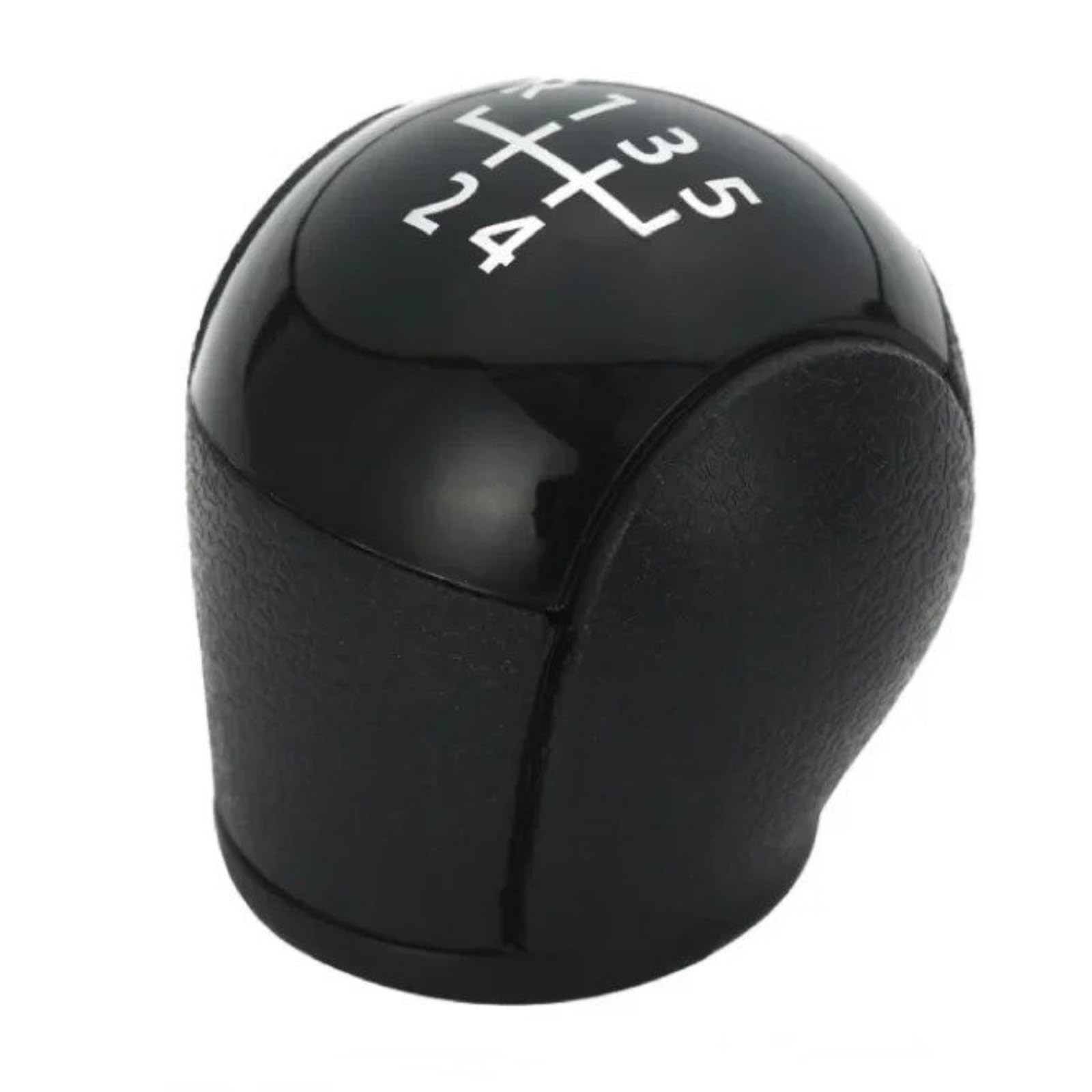 Dwtnmex Black 5 Speed Gear Shift Knob For Transit For Van Mk7 2006-2013 Car 5/6 Speed Gear Stick Shift Knob(Black 5 Speed)