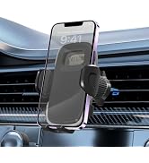 Support Téléphone Voiture Rotatif 360° - Compatible Grilles Aération, Pour étuis épais