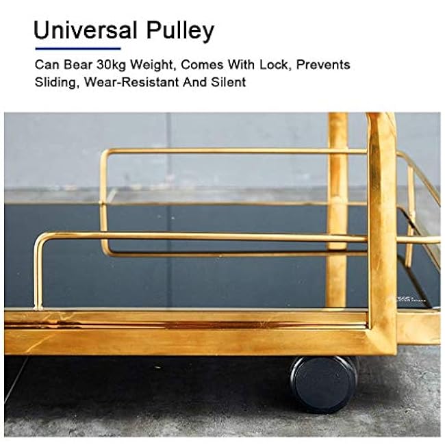 3 Tiers Kitchen Car Shelf Utility/Service Cart Stainless Steel Kitchen Storage Trolley Hotel Restaurant Serving Catering Trolley-ATcG0OBx