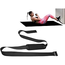 Hamstring Curl Ankle Strap, Adjustable Leg Resistance Bands, Cable Machine Attachment, Durable Polyester Material, Strength Training Equipment for Men & Women, 78.74 x 1.97 In.