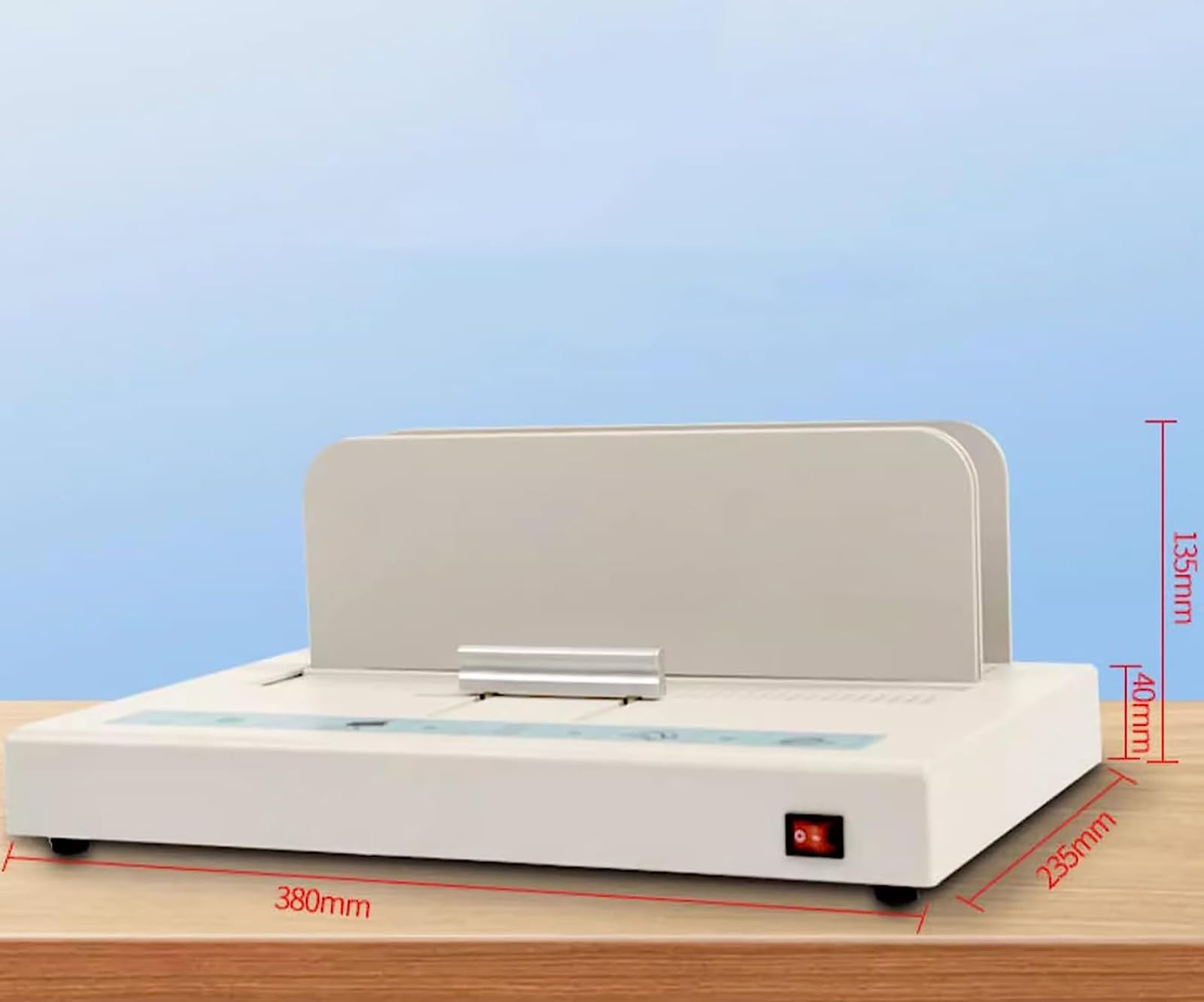 Accesorios de Oficina, Kit de encuadernación térmica de Archivos A4, máquina eléctrica de encuadernación termofusible, Espesor de encuadernación 50 mm, Calentamiento cerámico PTC,