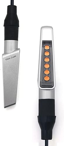 Miniatura 9 de DEMYPROX Mini luces LED intermitentes (Secuencial, gris espacial, 2 piezas)