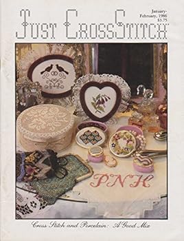 Paperback Just CrossStitch January/February 1986 Book