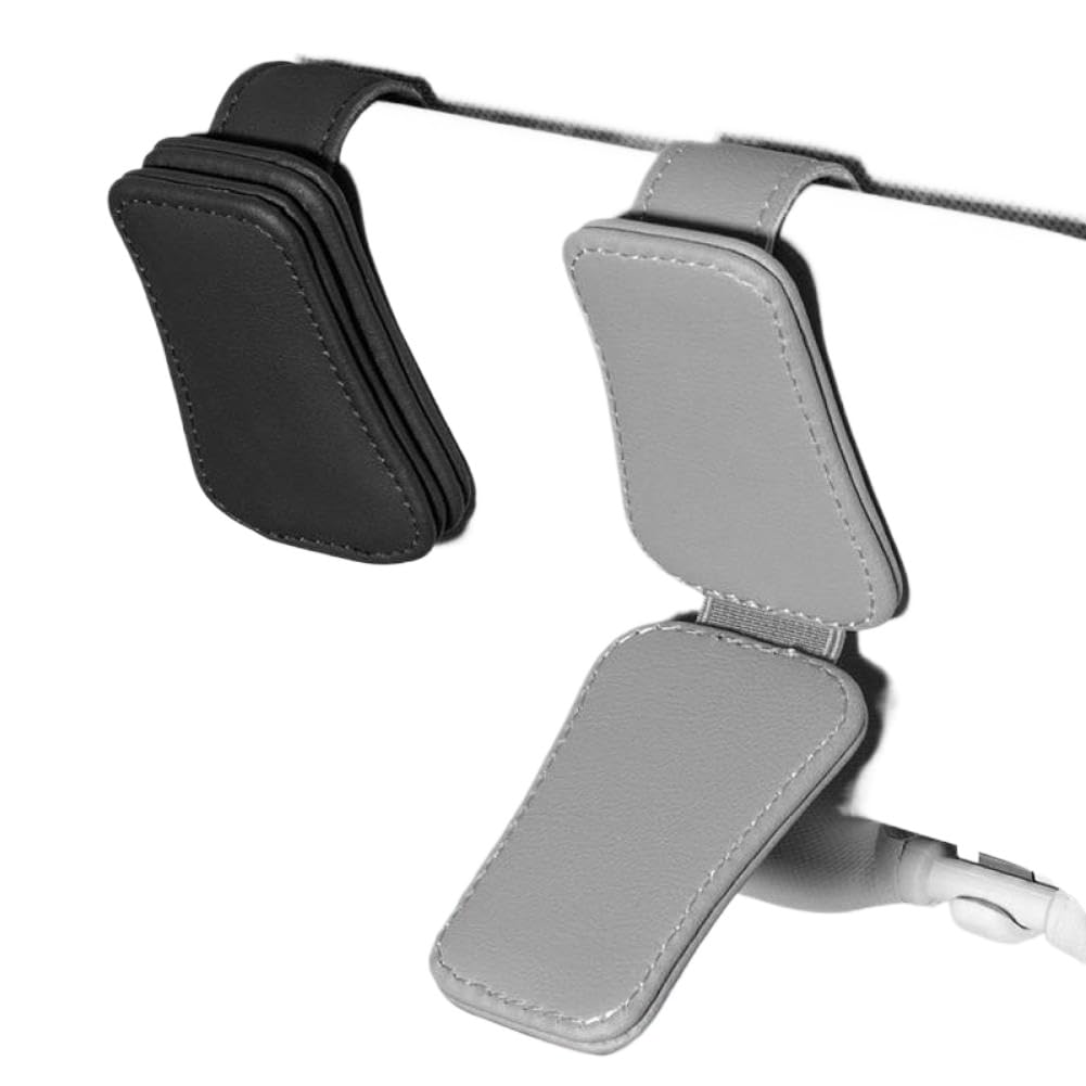 Soporte para Gafas de Sol Compatible con Visera Interior del Coche