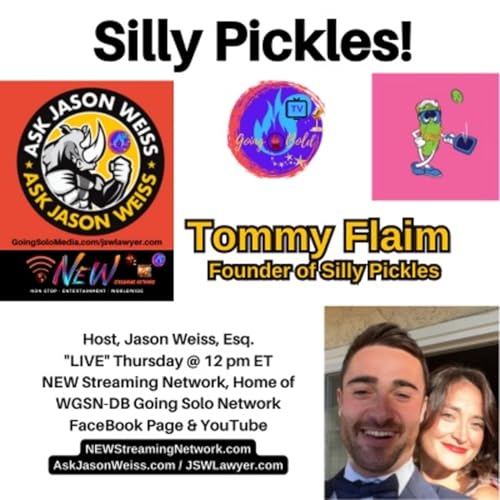 Page de couverture de Silly Pickles! with Founder Tommy Flaim