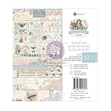 French Blue Collection 6'x6' Paper Pad - 32 Sheets - 8 Double-Sided Designs x 4 Sheets Each Scrapbook Supplies Material for Craft Notebooksdecoupage Album Journals Planners Art Journaling Bullet