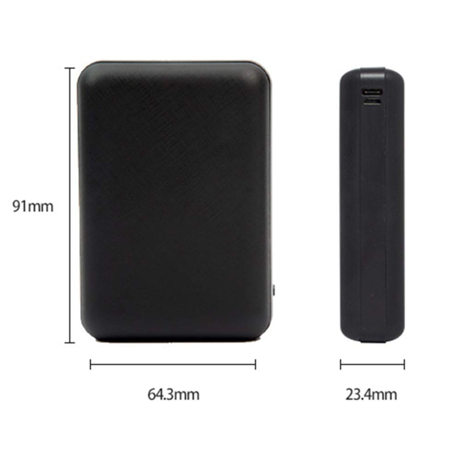 Chaleco Calefactable Genérico con Batería Externa, Tela Resistente Y Cálida con Doble Puerto USB para Chaqueta, Chaleco Y Pantalones Calefactables.