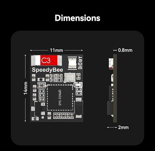 Miniatura 6 de 2 unids BT Nano 3 inalámbrico controlador de vuelo configuración para RC FPV Racing Drone Quadcopter