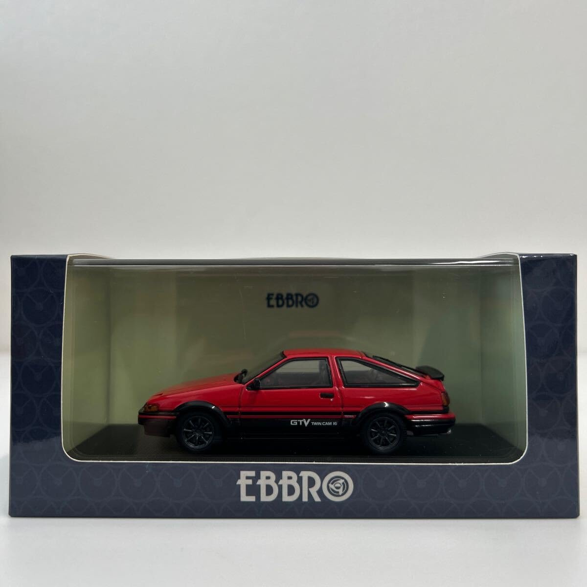 Amazon | EBBRO 1/43 ミニカー Sprinter Trueno AE86 GTV Red エブロ