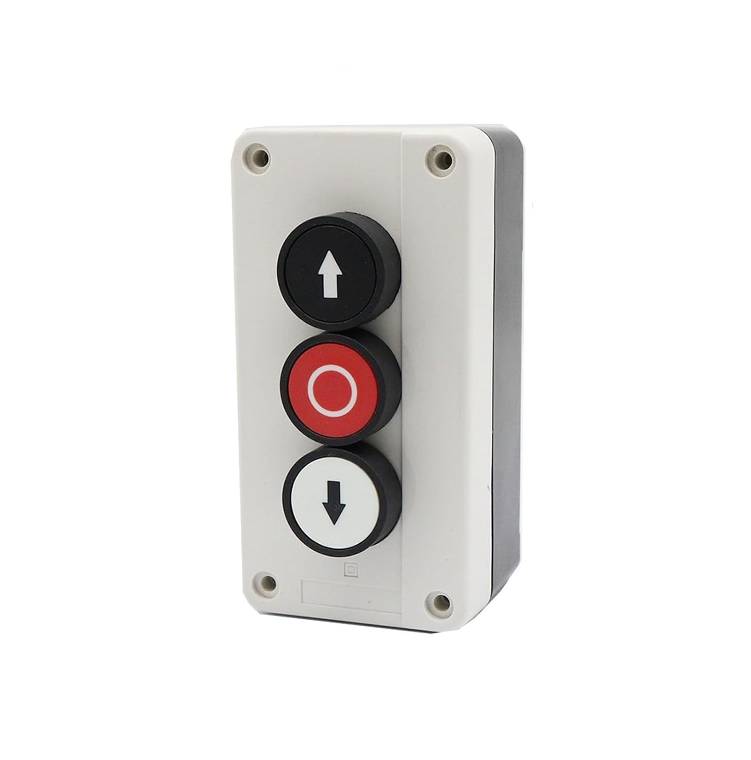 Start Stop self-Sealing Waterproof Button Switch Emergency Stop Industrial Handheld Control Box with Arrow Symbol (Color : NO-14)