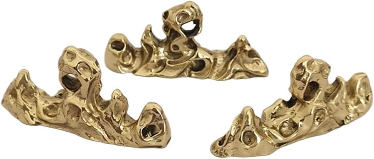 Copper Small Drawers Cabinet Doors Furniture Handles Tea Ceramics Iron Art Gold Art Matching Knob Pulls Accessories 1Pcs Furniture Accessories