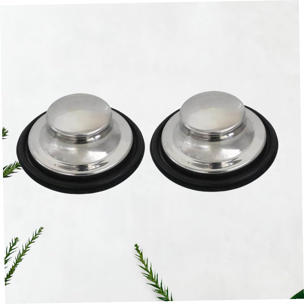 Cabilock 6 Piezas tapón de Drenaje de la bañera tapón de bañera hundir tapón del Fregadero tapón de Fregadero de Cocina tapón del Lavabo del baño Acero Inoxidable enchufar Trituradora
