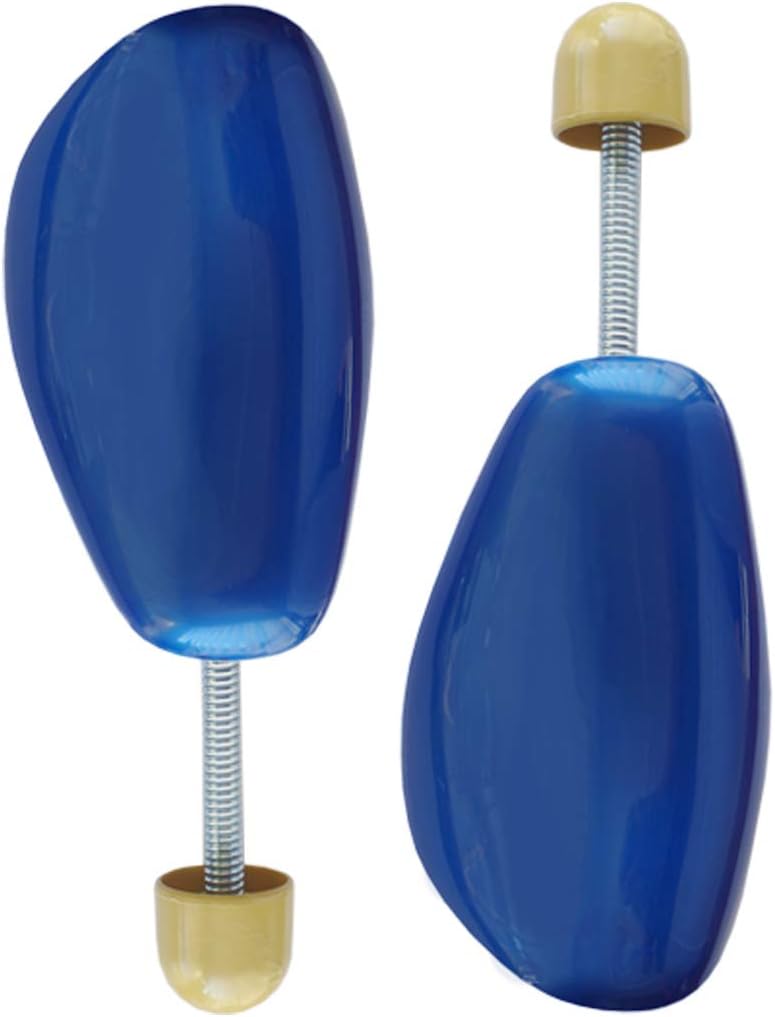 KapsParis Shoe Trees | Foldable Universal Shoe Tree with Spiral Spring All Sizes | High Quality Plastic Shoe Boot Tree Shaper, Various Sizes