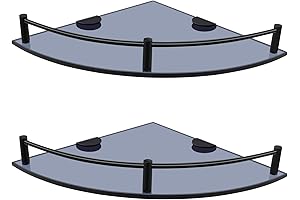 Corner Shower Shelves: Maximize Bathroom Space with Sleek Glass