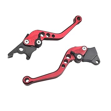Homgee 2pcsAlloy Motorcycle/Scooter/Electrical Bike Brake Handles Clutch Lever for GY6 125 150 GP110 XMAX400
