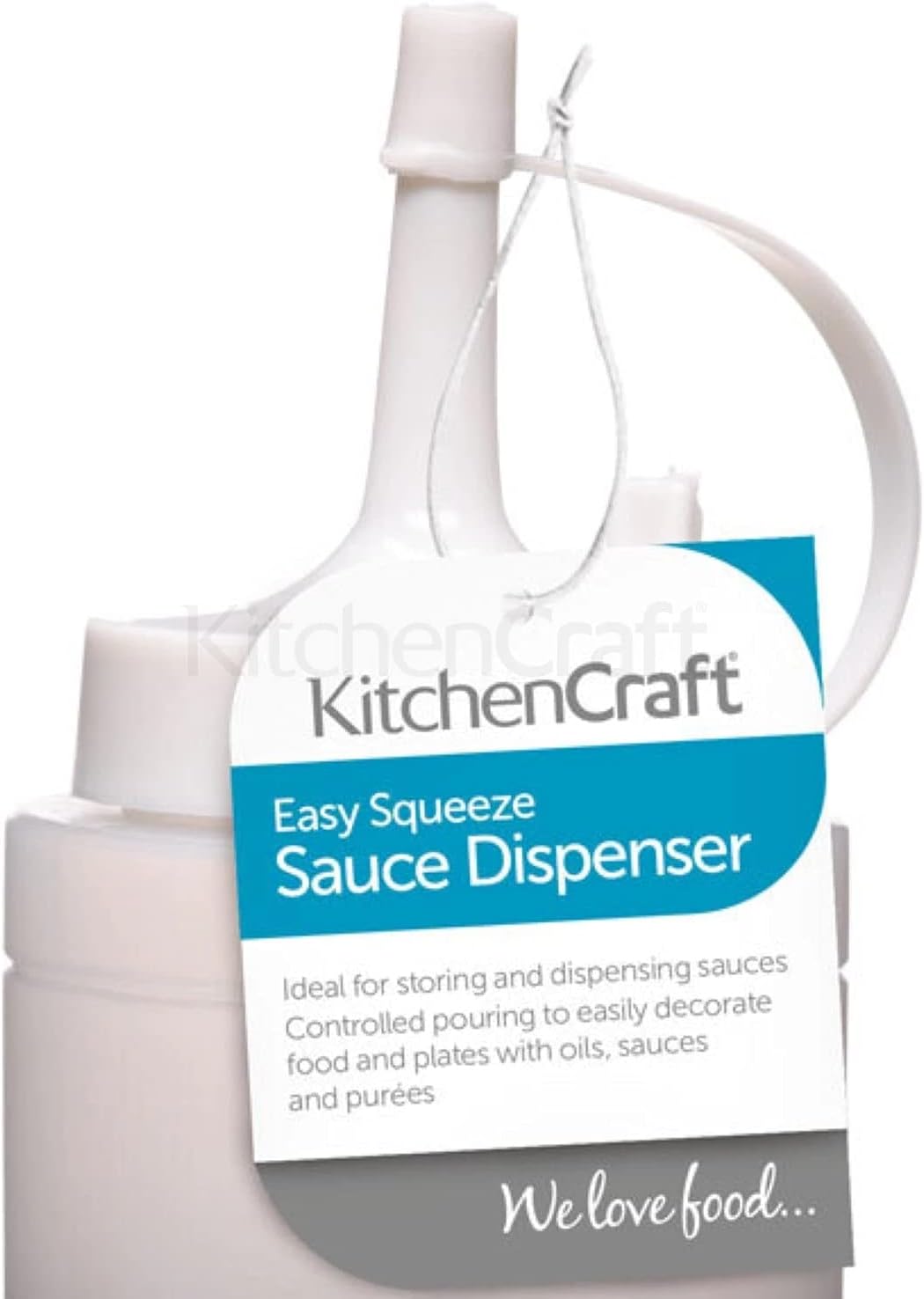 KitchenCraft Easy-Squeeze Plastic Sauce Bottle, 225 ml (8 fl oz) image 2