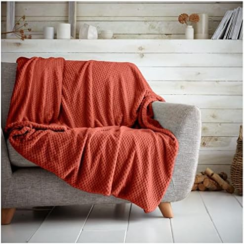 Teddy Soft Throw, Fluffy Blankets For Sofas OR Settees, Luxury Sofa Throws, Aqua, 150X200 Cm