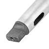 Samfox 3pcs Reducing Drill Sleeve High Speed Steel Taper Sleeves Reducing Adapters Drill Guides MT1- MT2 MT2- MT3 MT3- MT4 Taper Adapter Reducing Drill Chuck Sleeve
