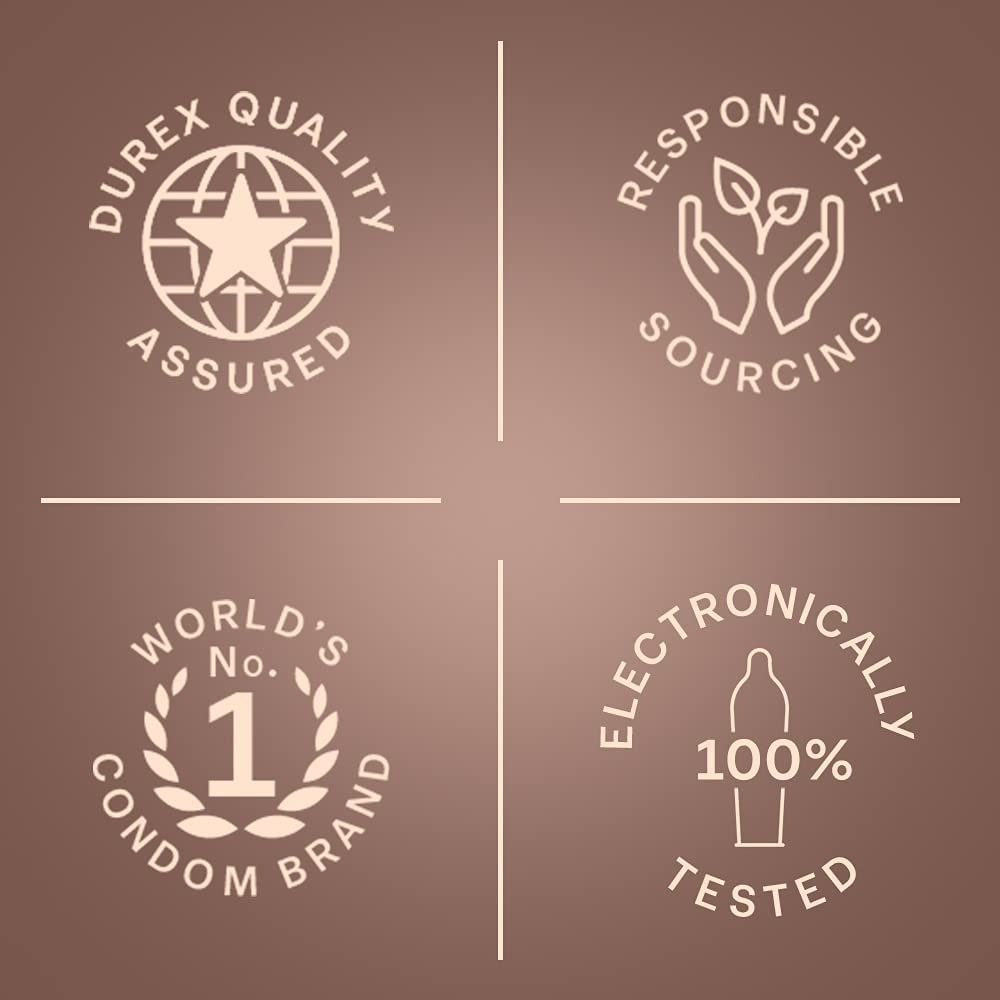 Durex condoms Count of 10, intense chocolate product image 4