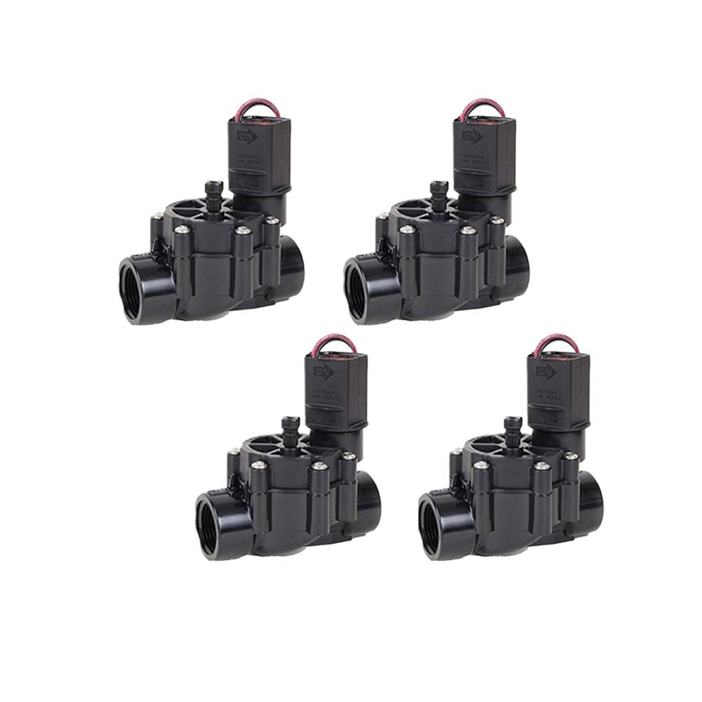 Suinga Pack 4 Electroválvula de Riego 1" 9V para Programadores a Pilas Baterias de 9V