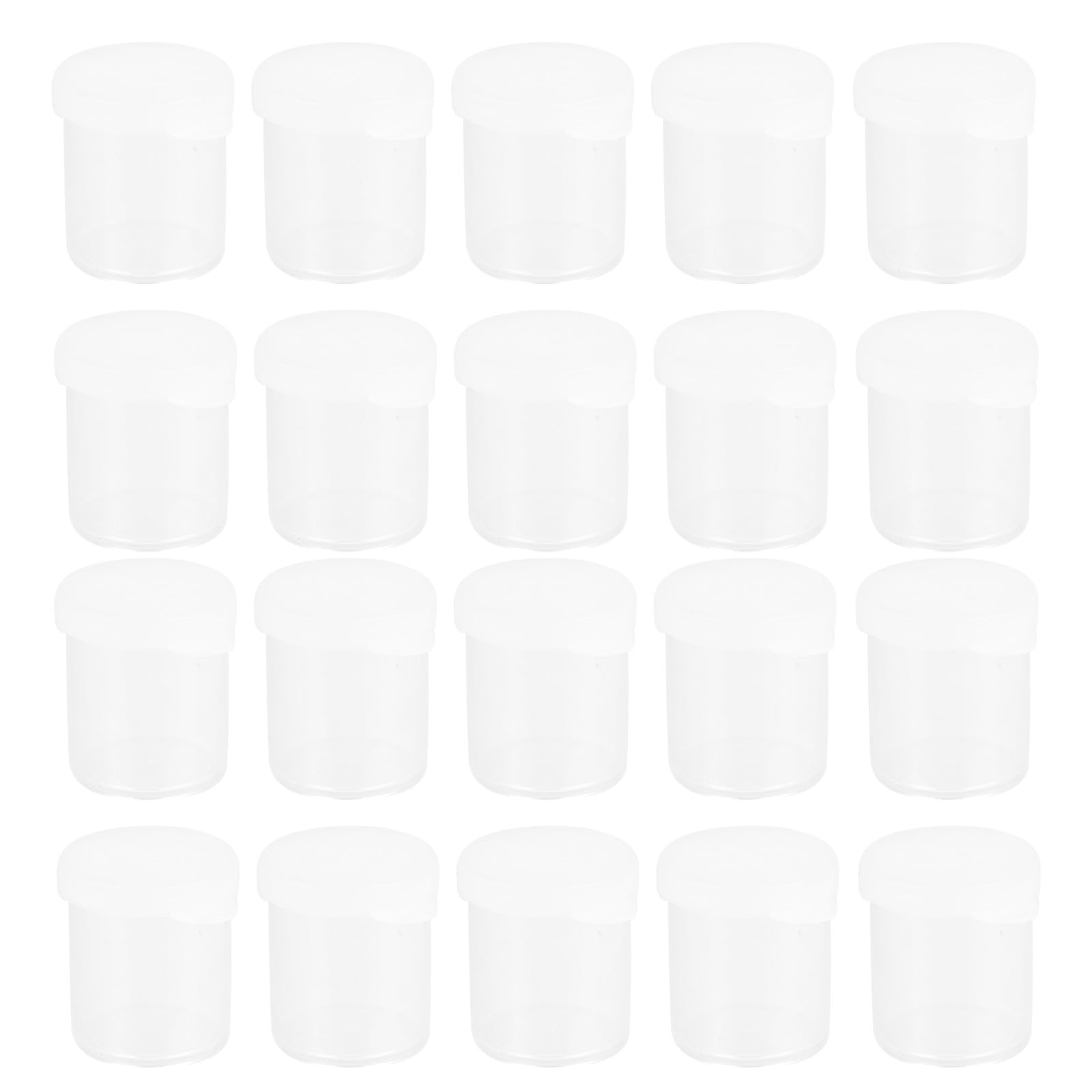 Boîtes de rangement individuelles 25ml Healvian en PE x50