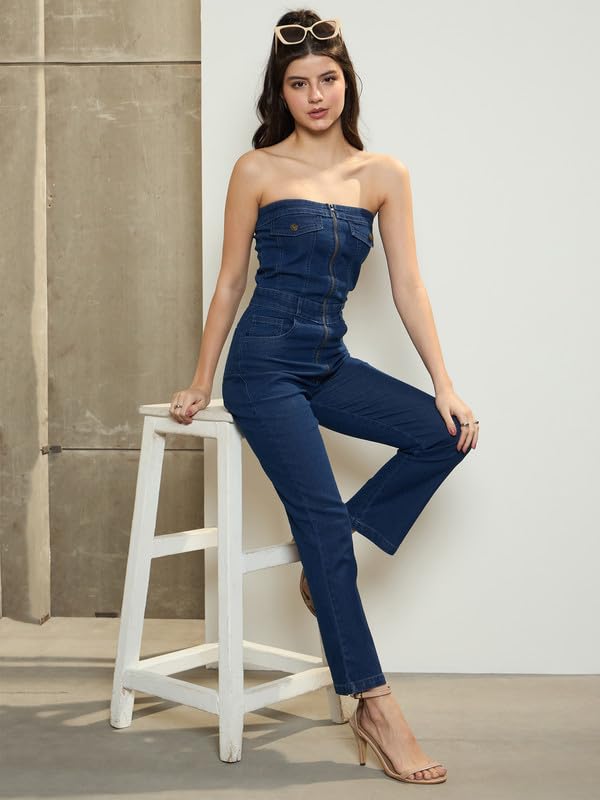 Image of barcino Black Knitted Halter Neck Cut-Out Jumpsuit