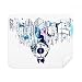 City Modern Building Clock Watercolor Cleaning Cloth Screen Cleaner 2pcs Suede Fabric