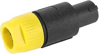 AUNMAS 10pcs C NL4FC Conexión del Altavoz de Audio, Placas de Cobre, Temperatura de Funcionamiento -30~80 (° C), Bueno para Conciertos y Eventos, 10 X Conexión de Altavoz de Audio (YELLOW)