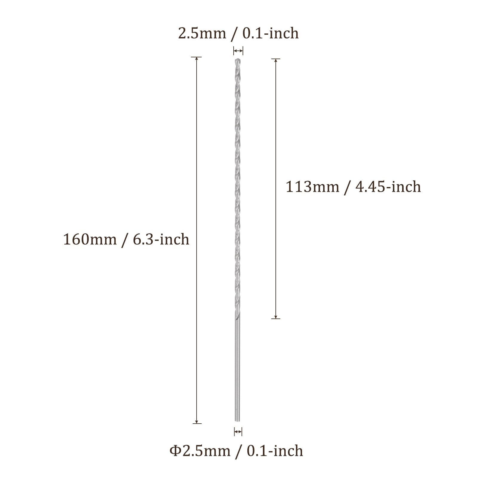 Kozelo 2PCS Twist Drill Bit - Image 3