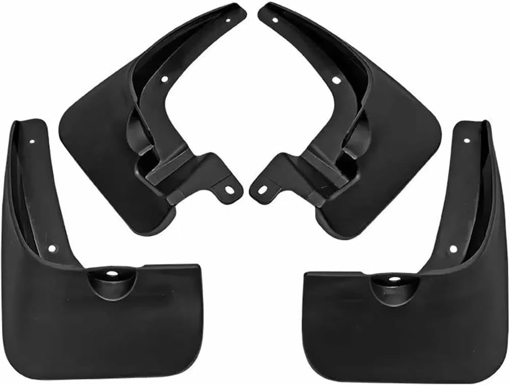 4 Pcs Splash Guards Wheel Mudflaps for Kia Rio Pride 2006-2011 Car Front Rear Rubber Splash Guards