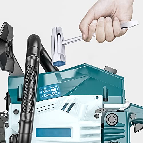 MotBach 6 Pack Chainsaw Scrench Replacement Tool, 13 by 19 mm Chainsaw Wrench, Long and Short Size T Wrench Spanner Tool, Screwdriver and Wrench Combination Tool, Long and Short Size - Thumbnail 6