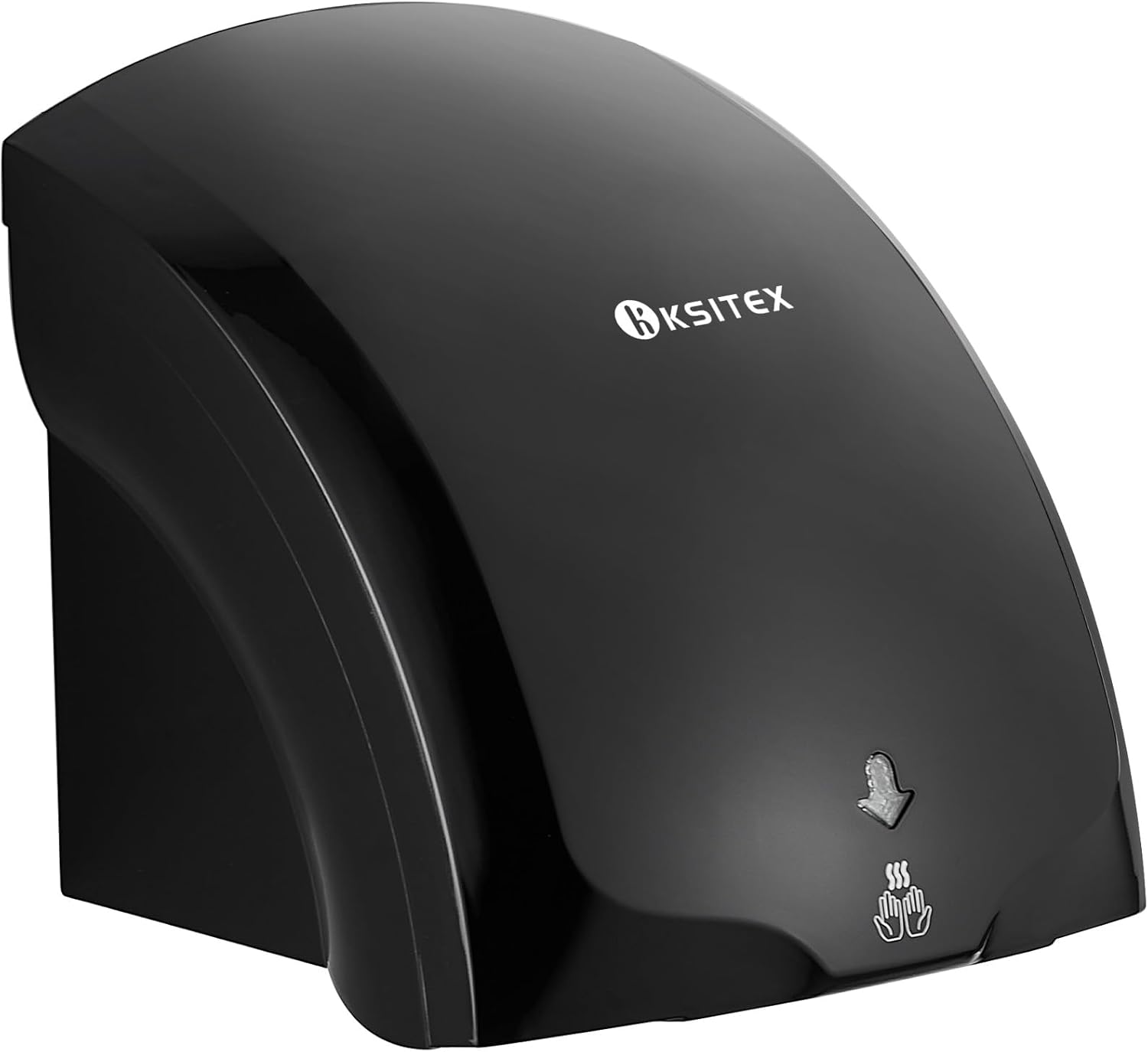 Commercial Hand Dryer Wall Mounted, 1600 W Electric Hand Dryer for Bathroom, Automatic High Speed Warm Wind Hand Blower, 110V Plug in, 10s-15s Second Dry, for Industry Business Restrooms