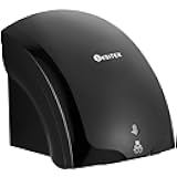 Commercial Hand Dryer Wall Mounted, 1600 W Electric Hand Dryer for Bathroom, Automatic High Speed Warm Wind Hand Blower, 110V Plug in, 10s-15s Second Dry, for Industry Business Restrooms