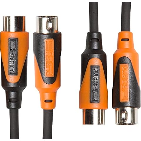 Cable MIDI doble Black Roland RMIDI-B5-DUAL Cover