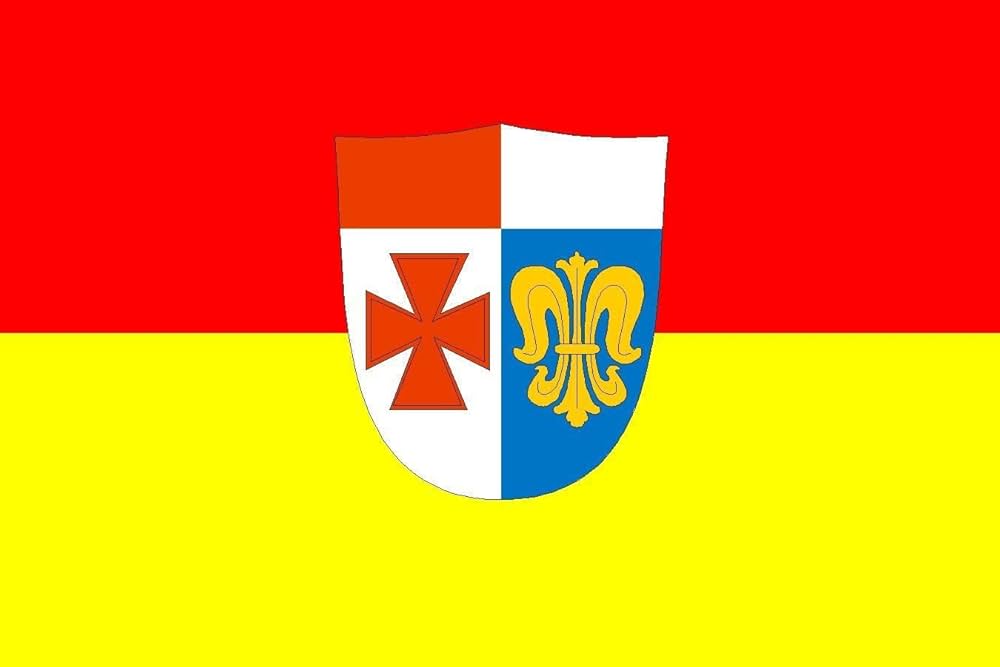 U24 Drapeau De Pfaffenhofen (Württemberg) - Qualité Supérieure - 120 X