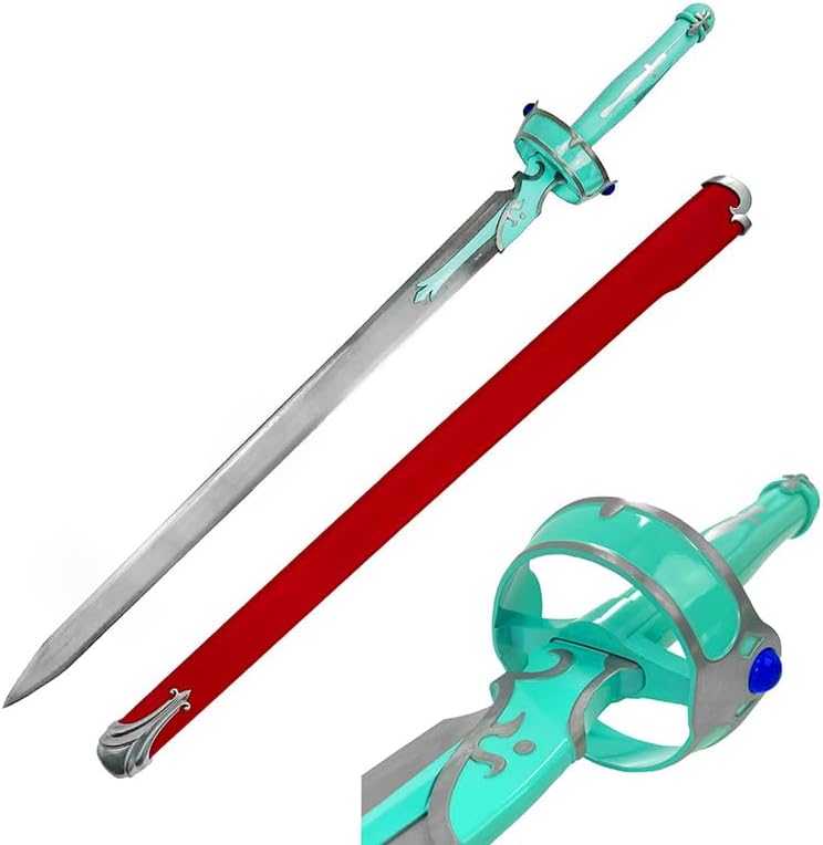 Sword Art Online Lambent Light Asuna Yuuki Rapier Carbon Steel Replica
