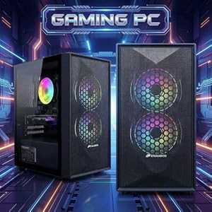 STGAubron Gaming PC Desktop, Core I5,RX 560 4G, 16G RAM, 512G SSD — photo 3 of 5