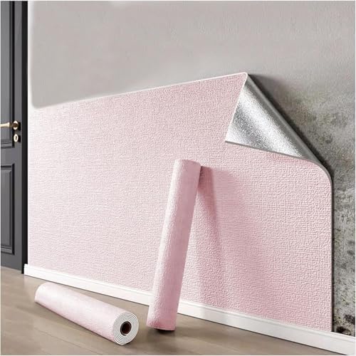 KOKANIGODVA Papier Peint Isolant Thermique Autocollant 5mm,50x500cm Panneaux muraux 3D pour Murs Intérieurs,Protection Contre Le Froid Isolation Thermique pour la Protection et la Décoration des Murs